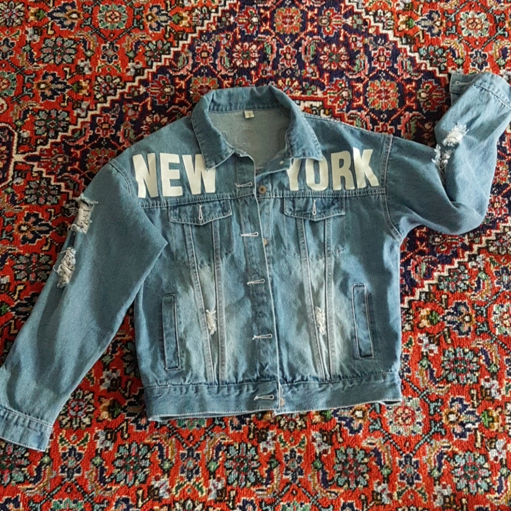 Blue jean jacket